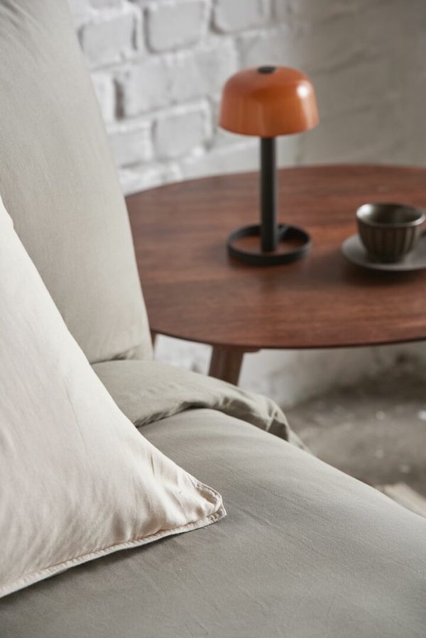 Ferm Bed 'Brushed Sateen - Green' 240/220 - Afbeelding 2