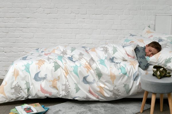 Ferm Bed 'Dino Multi' Flanel 200/220