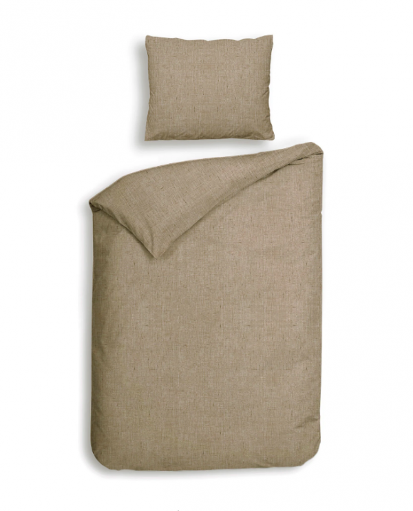 Heckett Lane 'Franela Nomad Sand' Flanel 200/220 - Afbeelding 4