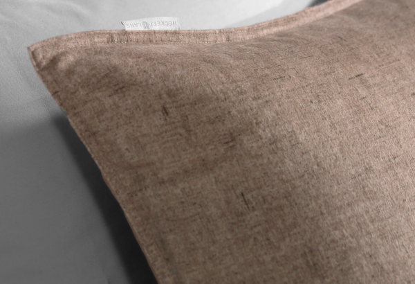 Heckett Lane 'Franela Simply Taupe' Flanel 260/220 - Afbeelding 3