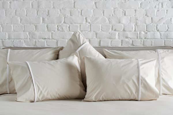 Ferm Bed 'Ramatuelle - Greige-White' 240/220