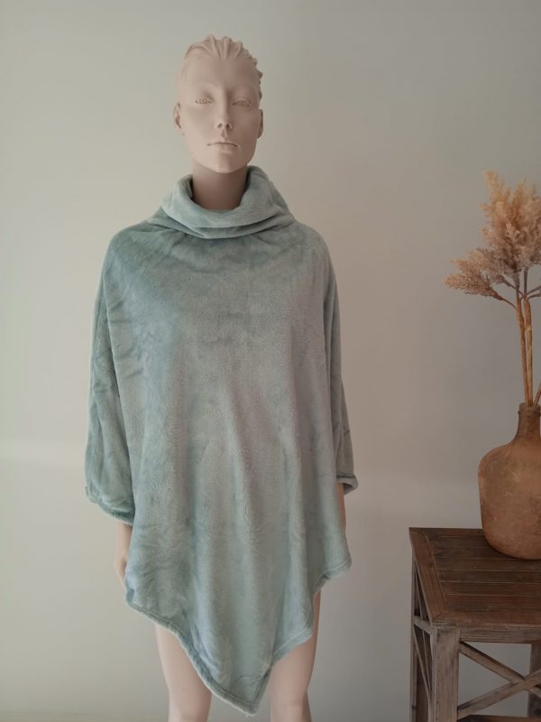 Poncho Sickel Vieux Jade - Afbeelding 2